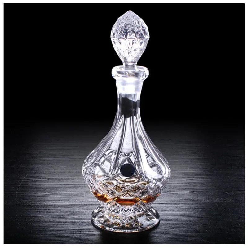 Garrafa Decanter de Cristal para Whisky