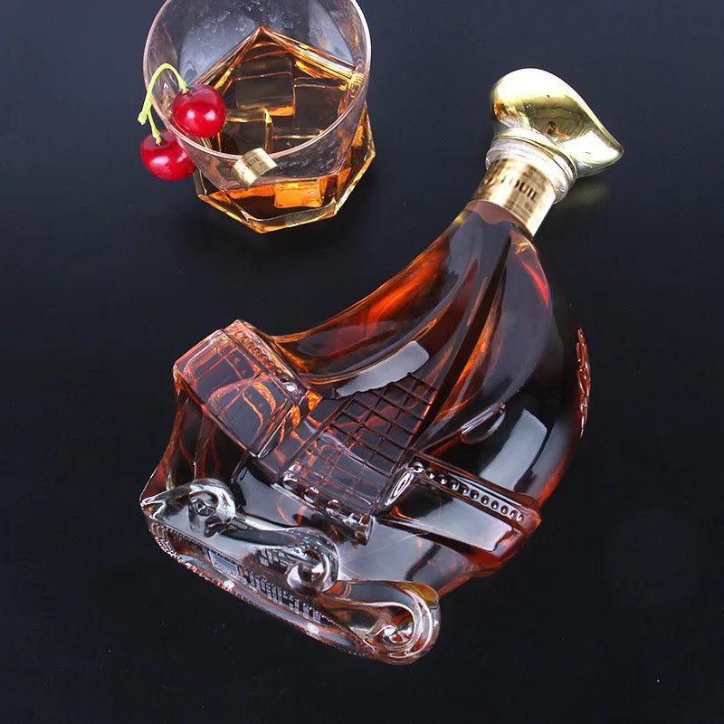 Garrafa Decanter Estilo Navio