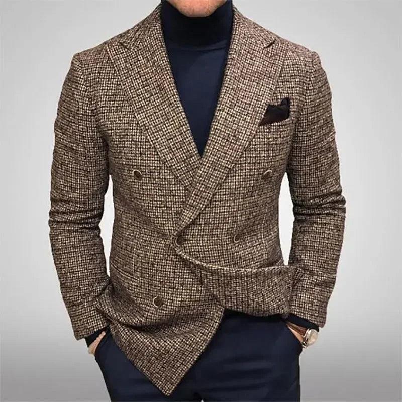 Blazer Xadrez Elegante